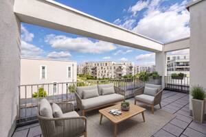 Elegantes Wohnambiente mit großzügiger Dachterrasse – 81249 München – Vorschaubild 2