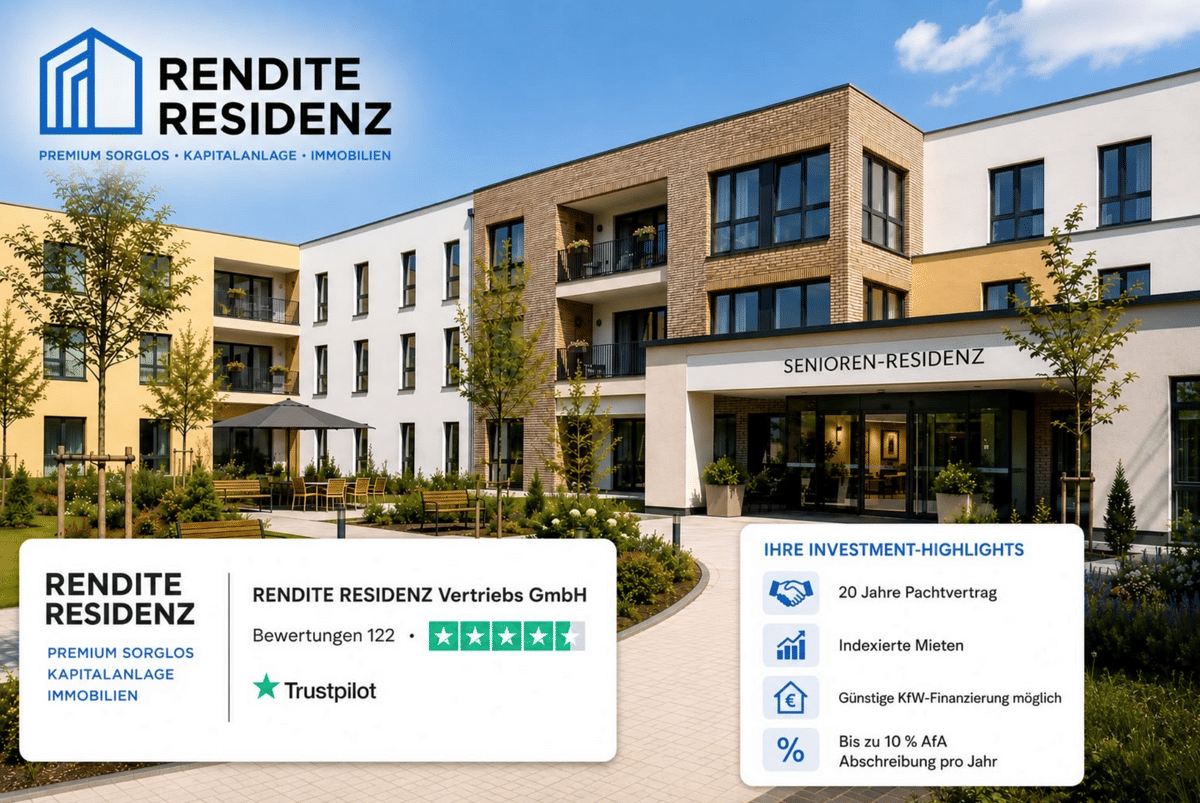 KONZEPTIMMOBILIEN ALS KAPITALANLAGE 25 Jahre Mietgarantie* | Bis zu 10 % AfA* | Index Mieten | KfW – 7745 Jena – Bild 1 von 5