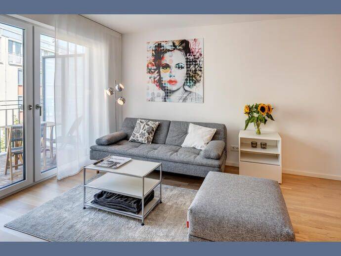 Möbliert: Wohnen auf Zeit - Moderne Neubauwohnung – München – Vorschaubild 3