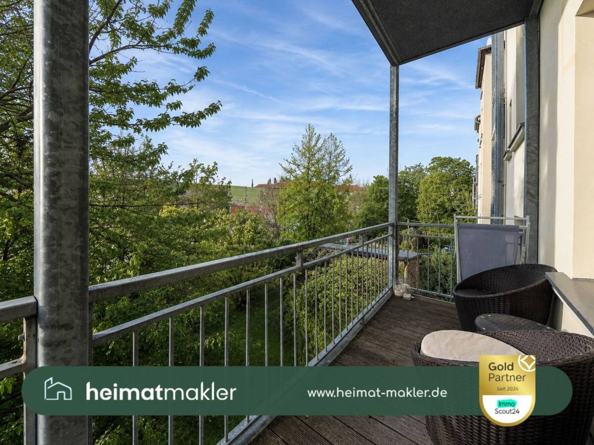 2-Zimmer-Altbauwohnung mit Innenhofbalkon und stabilem Mietverhältnis im Leipziger Osten – 4318 Leipzig – Bild 1 von 9