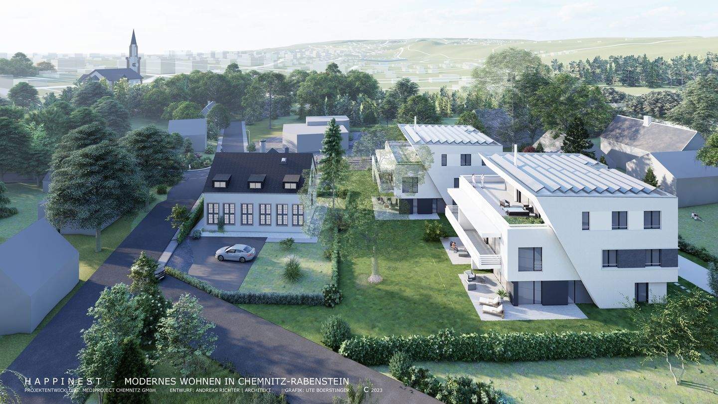 Modernes Wohnen in Bestlage Chemnitz***4 Zimmer großer Balkon *** Photovoltaikanlagen***Speicher ***geringe Nebenkosten – Chemnitz – Vorschaubild 3