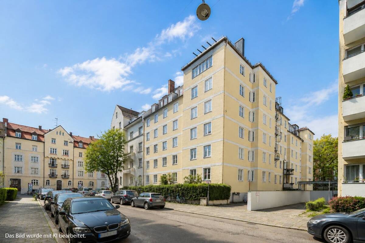 AIGNER - Jakob-Klar-Straße: Stilvolle 2-Zimmer-Wohnung mit Aufzug in Schwabinger Toplage – 80796 München – Bild 1 von 9