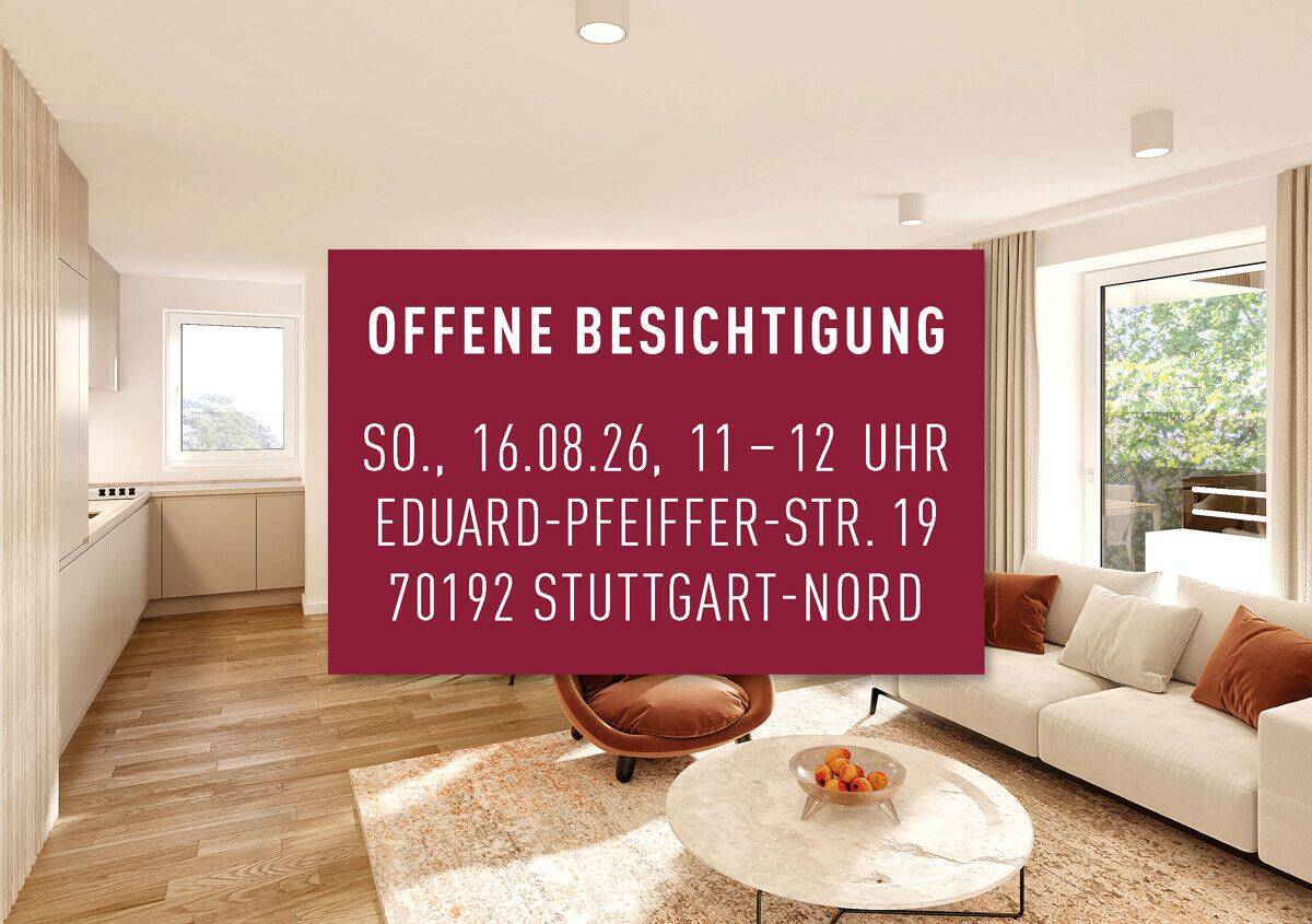Wohnen & Arbeiten mit Südbalkon | attraktive KfW-Fördermöglichkeiten – 70192 Stuttgart – Bild 1 von 5