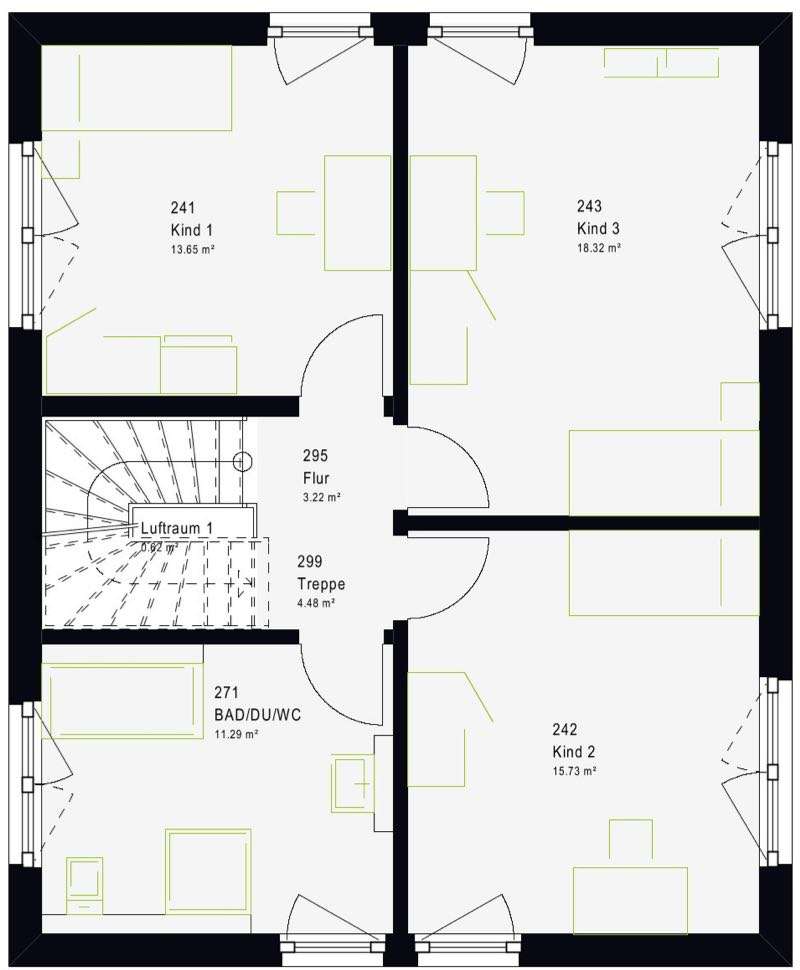 Traumhaus mit Dachterrasse - spare durch Eigenleistung auf deinem Grundstück – Niestetal – Vorschaubild 6