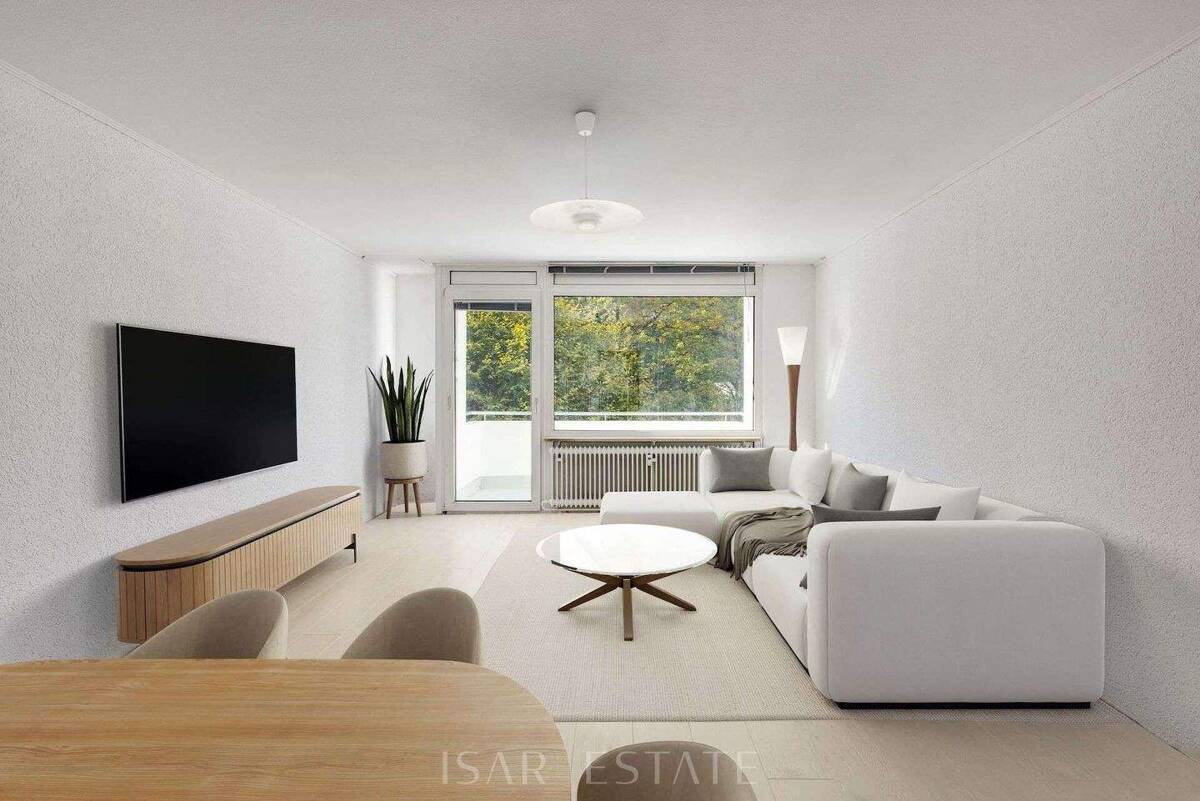 Sehr zentral und zugleich ruhig: Ideal geschnittene 3-Zimmer-Wohnung mit Raum zur Ausgestaltung – 81545 München – Bild 1 von 9
