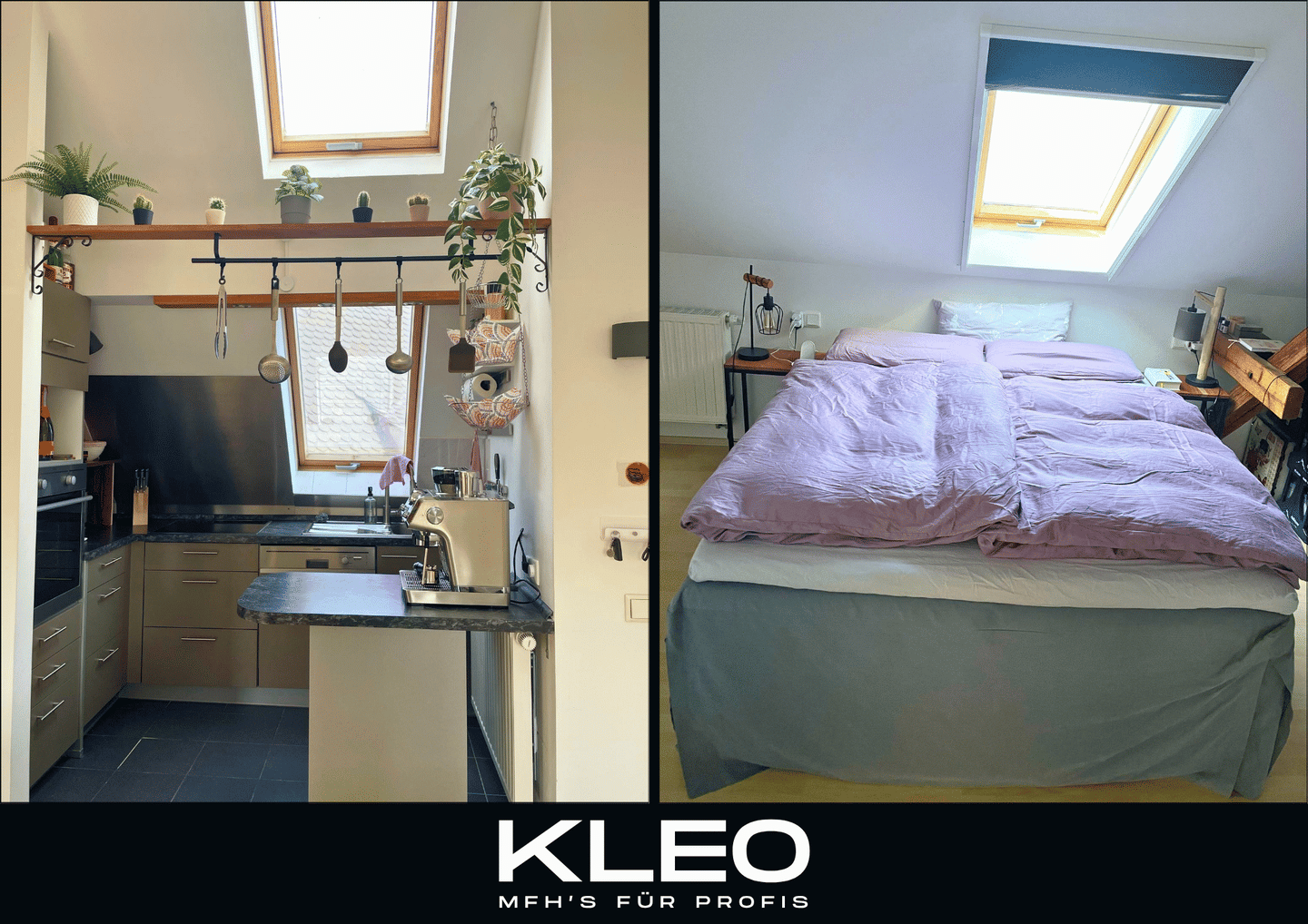 Charmante 3-Zi.-Dachwohnung in Nürnberg-Steinbühl | 75 m² | EBK | Loggia | Neue Heizung – Nürnberg – Vorschaubild 6