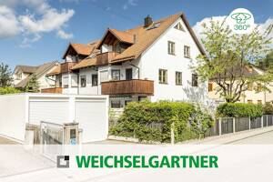 Ca. 91 m² Wohn-/Nutzfläche: Bezugsfreie Dachgeschosswohnung mit offener Galerie und Südloggia – 80993 München – Vorschaubild 1