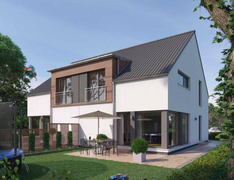 Kompakte Doppelhaushälfte in perfekter Lage – Dettenheim – Bild 1 von 8