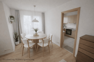 RESERVIERT: Bezugsfreie 3-Zimmer-Wohnung mit Balkon & 2 Tiefgaragenstellplätzen - Stuttgart Bad Cannstatt – 70372 Stuttgart – Vorschaubild 3