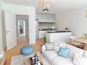 Neubau-Erstbezug: Erdgeschosswohnung in bester Travemünder Lage mit zwei großzügigen Terrassen – 23570 Lübeck – Vorschaubild 3