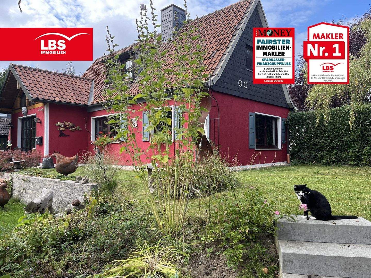 Das perfekte Kuschelnest: Freistehendes Häuschen mit idyllischem Garten – Dortmund – Bild 1 von 9