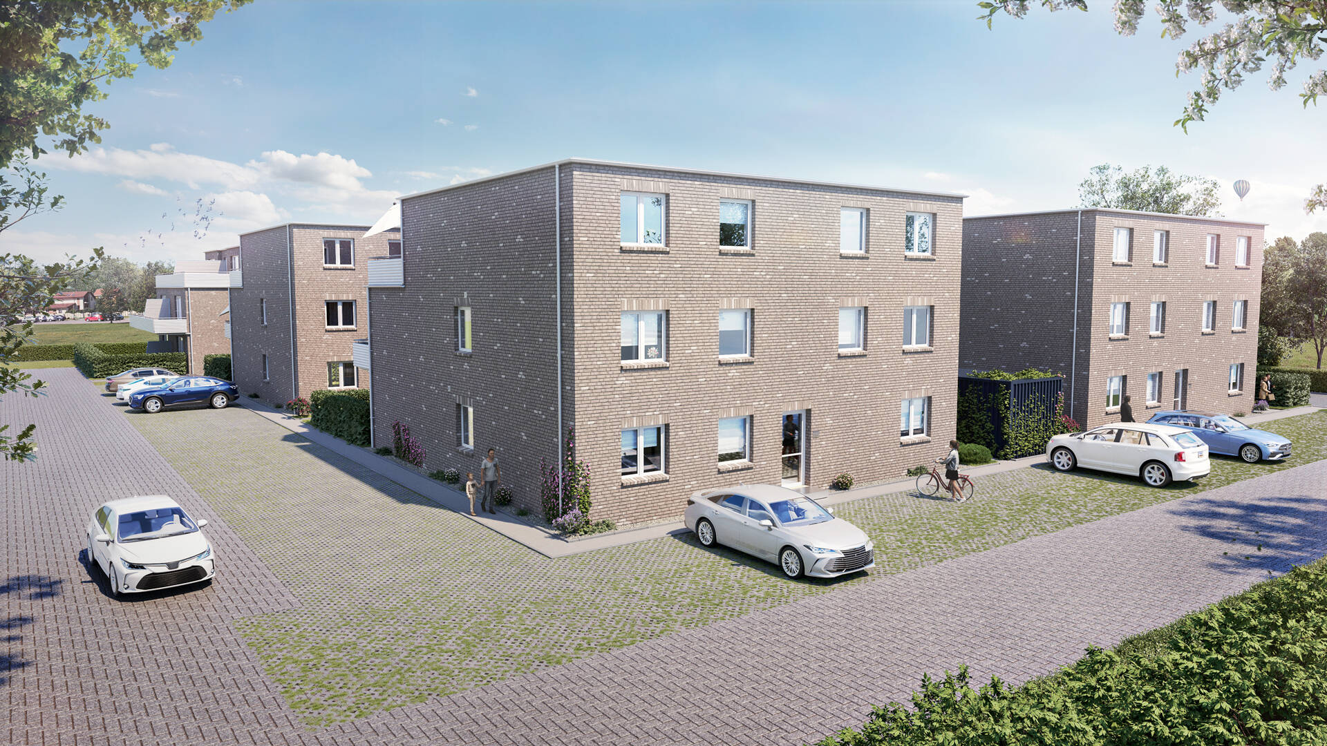 Obergeschosswohnung mit Sonnenbalkon Provisionsfrei Tarp bei Flensburg – Tarp – Vorschaubild 4