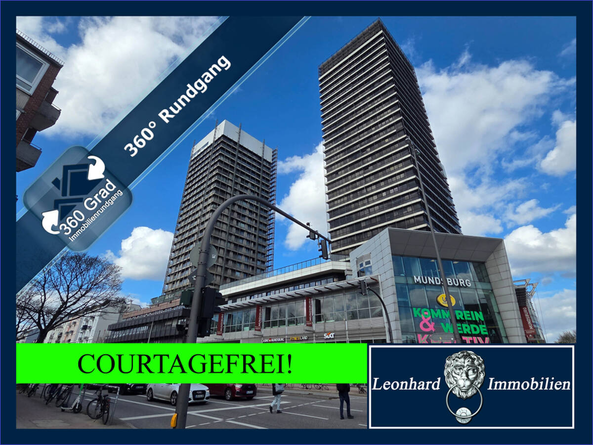 *28/5 Exklusiver Logenplatz über der Hamburger Skyline* – 22083 Hamburg – Bild 1 von 9