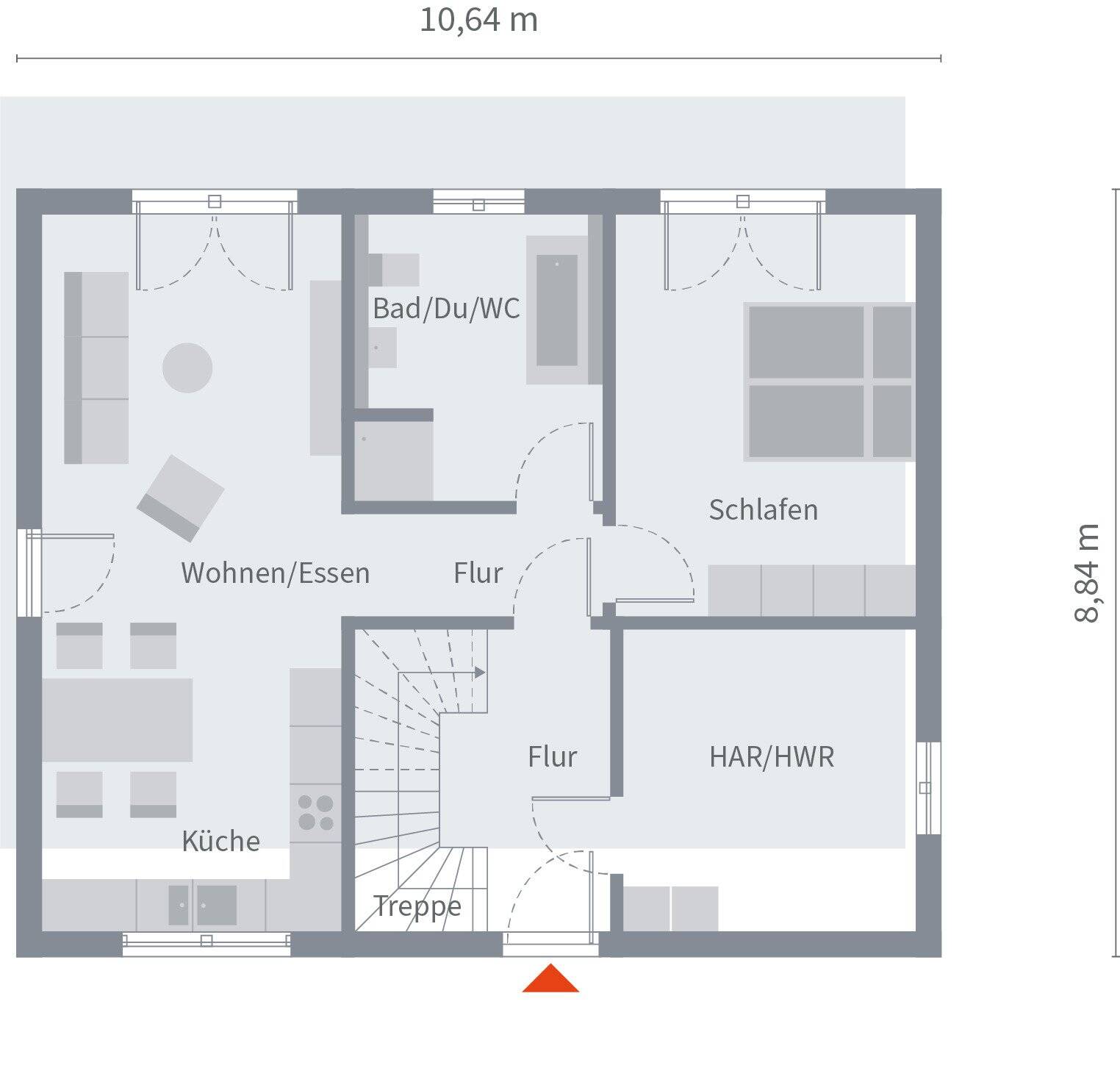 2-Familienhaus = Nur 378.300,-EUR je Familie/Wohnung/Grundstücksanteil ! – Berlin – Vorschaubild 2