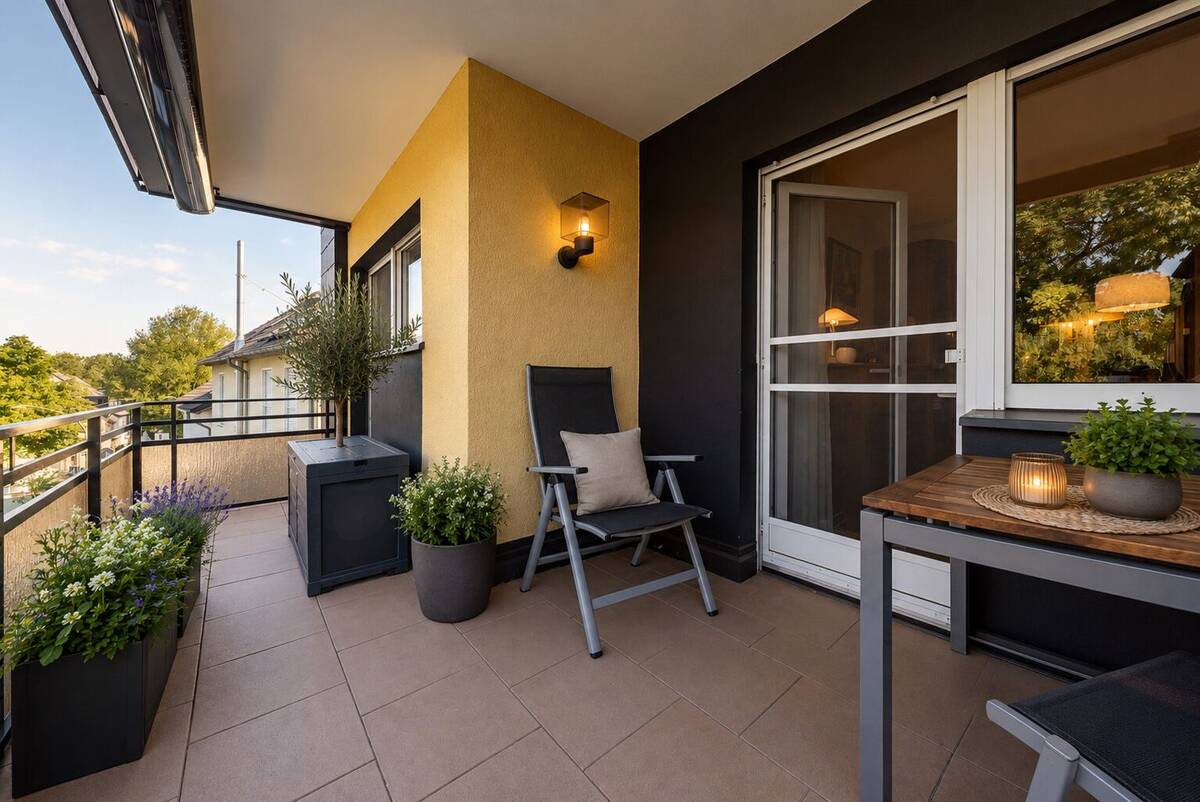 RESERVIERT - Ein Zuhause zum Verlieben - Stilvolle Eigentumswohnung mit Balkon und Garage – 45257 Essen – Bild 1 von 9