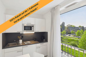 Möbliertes all-Inclusive Apartment in Düsseldorf | Comfort Studio – 40239 Düsseldorf – Vorschaubild 1