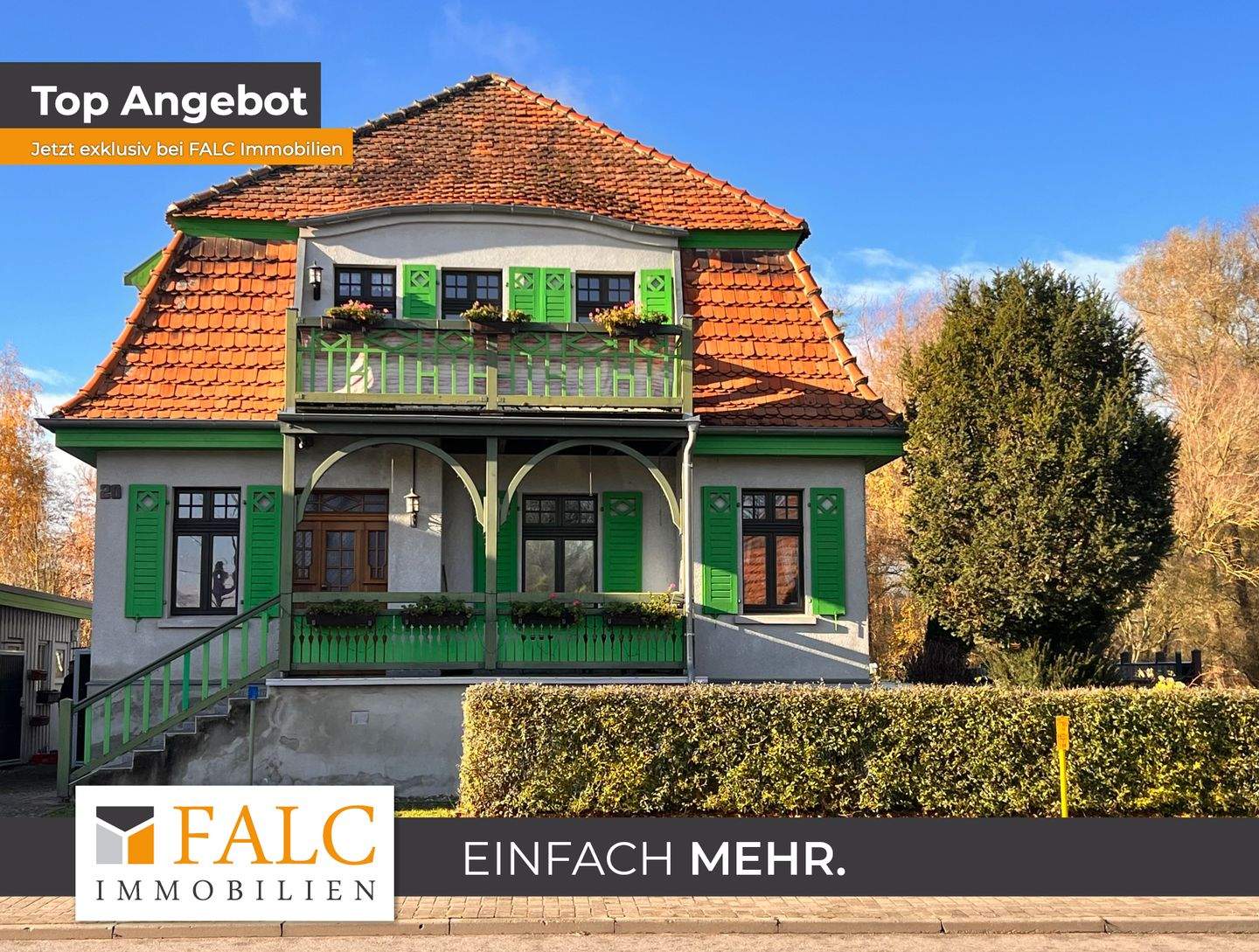 *** Historische Stadtvilla im Herzen von Friedland ***Denkmal – Friedland – Bild 1 von 9