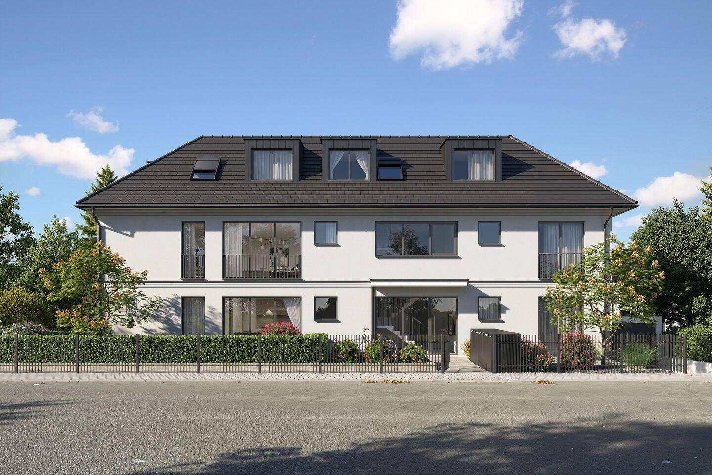 Traumhafte Neubau-Dachgeschosswohnung mit 2-Zimmern, S-Bahn-Nähe und wunderschönen Sonnenuntergängen – München – Vorschaubild 3