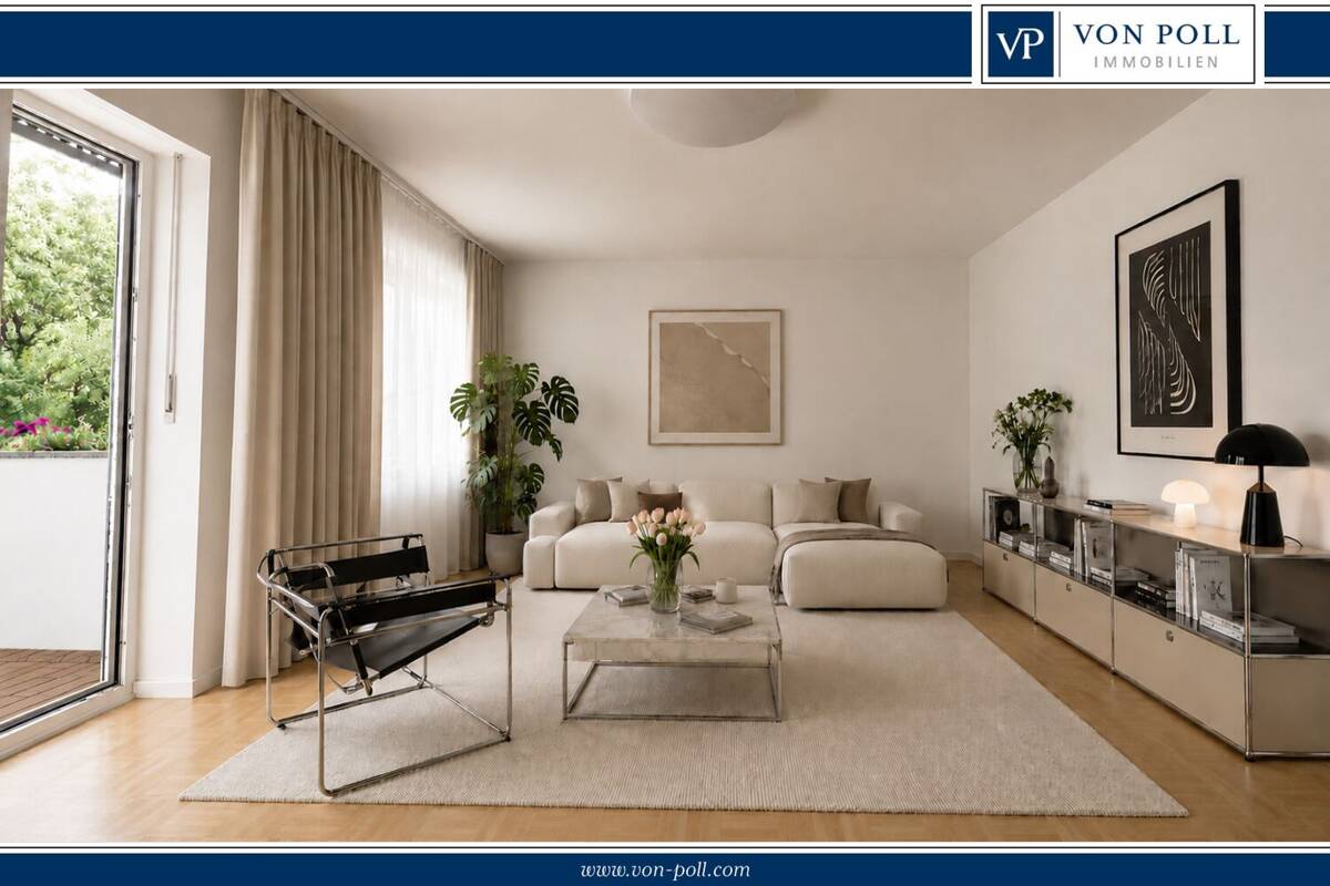 4-Zimmer-Wohnung mit Südwestbalkon in Kirchheim bei München – 85551 Kirchheim bei München – Bild 1 von 9