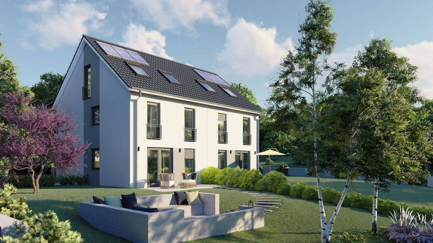 Top Lage Neukeferloh: Letzte Doppelhaushälfte inkl. Keller | Neubau | A+ | Jetzt Baupreis sichern.. – Grasbrunn – Vorschaubild 4