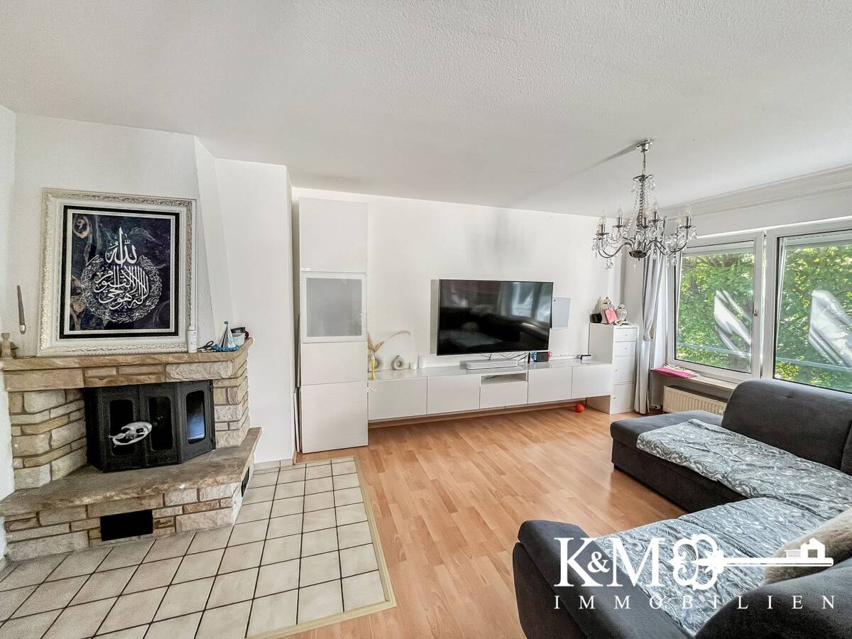 Wohnkomfort auf 82 m² - 3-Zimmer-Wohnung mit Balkon, Kamin & Stellplatz – 65830 Kriftel – Bild 1 von 9