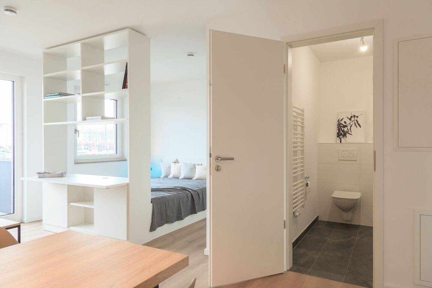 1-Zimmer-Apartment mit Balkon im Luitpoldviertel – Nürnberg – Vorschaubild 9