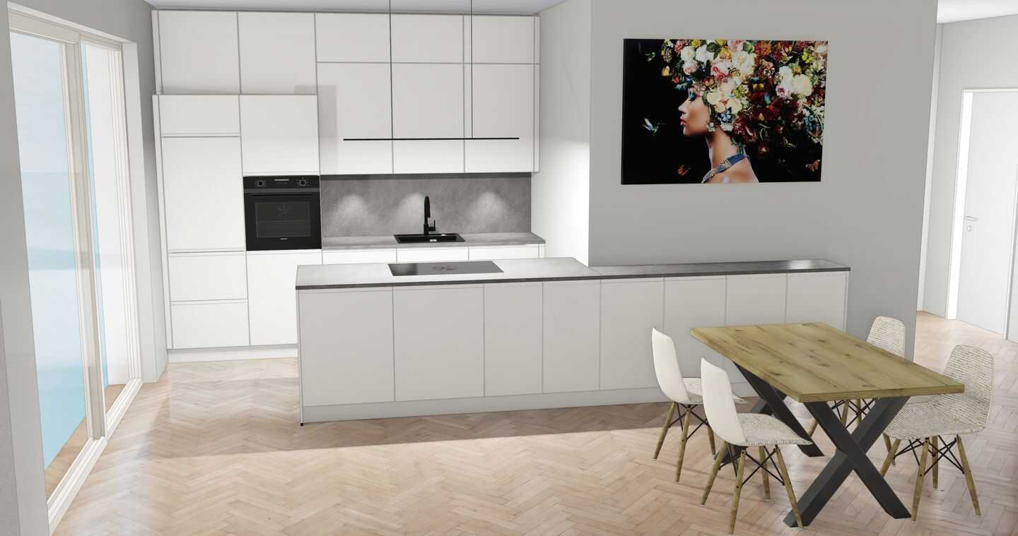 ** Erstbezug - 2 Zimmer in der Penthouse-Etage mit Top Einbauküche, Tageslichtbad & Dachterrasse ** – Leipzig – Vorschaubild 5