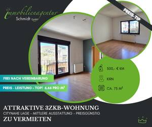 ***Schöne 3ZKB-Wohnung, Kirn, frei ab sofort!*** – 55606 Kirn – Vorschaubild 1