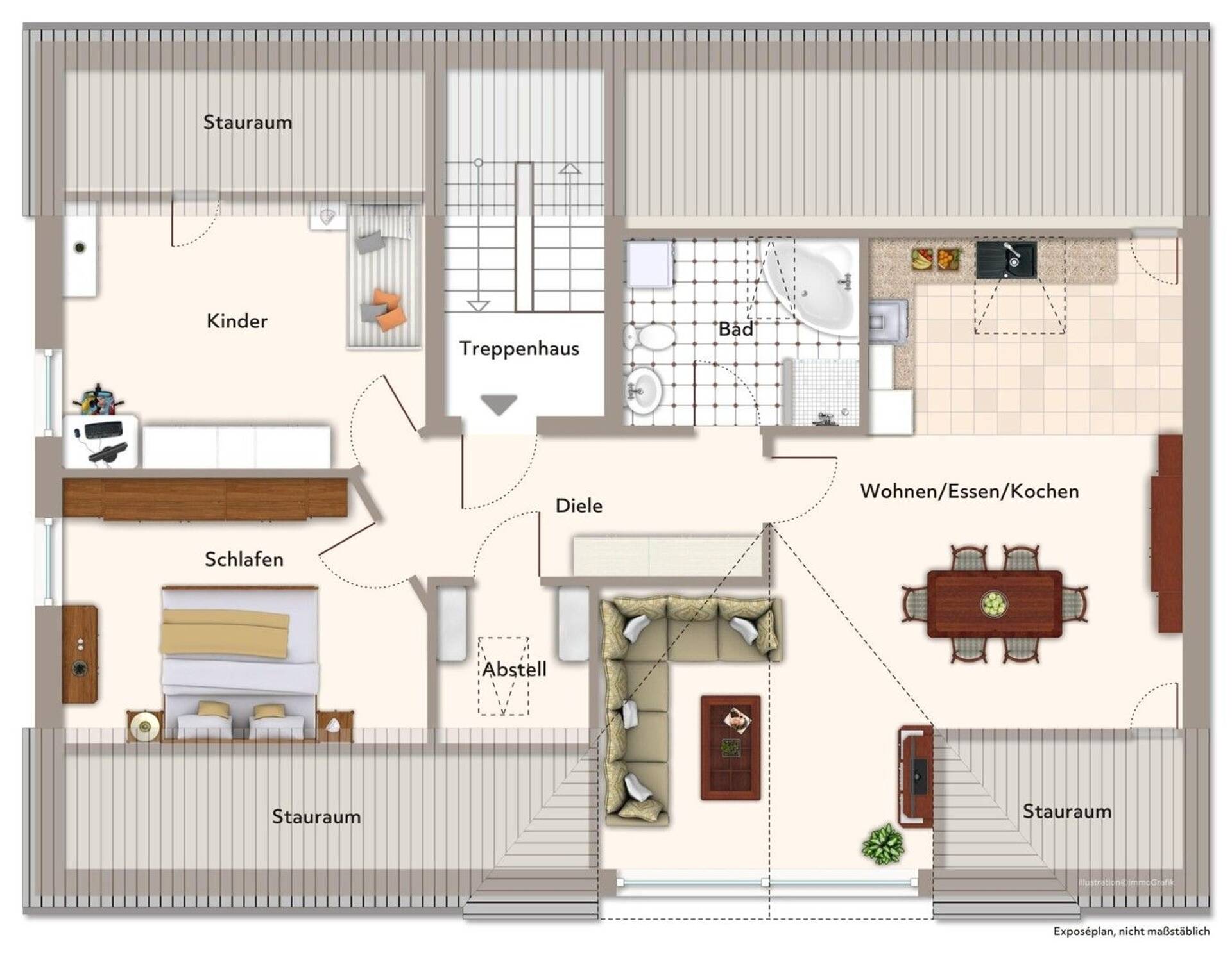 Dachgeschosswohnung in 86956 Schongau mit 95,27 m² kaufen