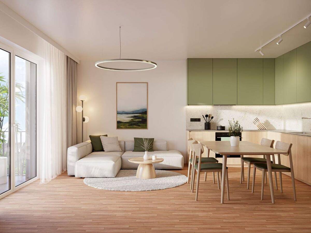 Modernes 4-Zimmer-Apartment mit Balkon in nachhaltigem Neubau - 7.1.1. – 1159 Dresden – Bild 1 von 9