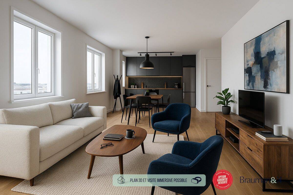 Appartement 3 pièces 51 m² · à Tignieu-Jameyzieu · 51 m² · 235 000 €