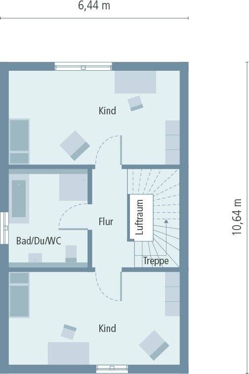 Eine geringe Grundfläche bei maximalem Wohnkomfort - Unser dreigeschossiges Doppelhaus – Dietenhofen – Vorschaubild 9