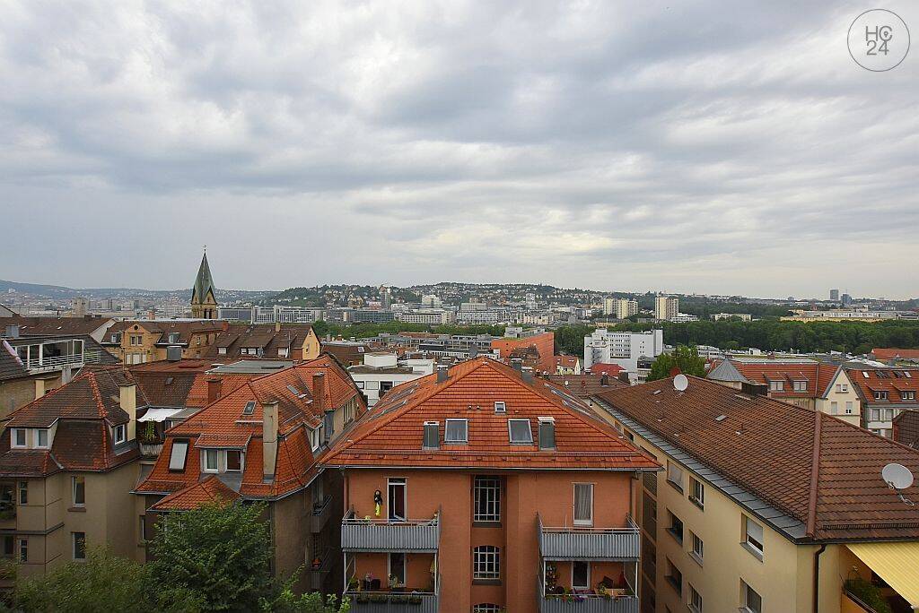 Schicke, modern möblierte Wohnung mit tollem Blick in Stuttgart Mitte – Stuttgart – Vorschaubild 5