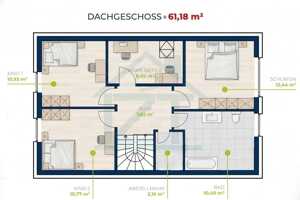 Moderne massive Stadtvilla inklusive 335 m² Grundstück in Jena-Winzerla – 7745 Jena – Vorschaubild 4