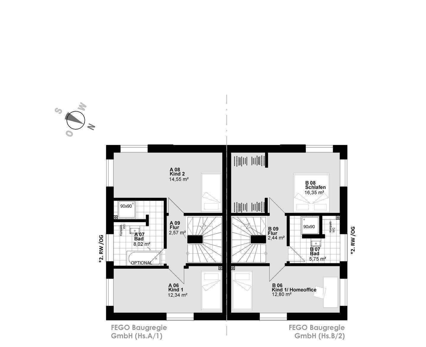 Bahrenfeld /Lurup - Großes KfW55 Neubau Stadthaus mit 6 Zimmern und Wärmepumpe in Bestlage – Hamburg – Vorschaubild 4