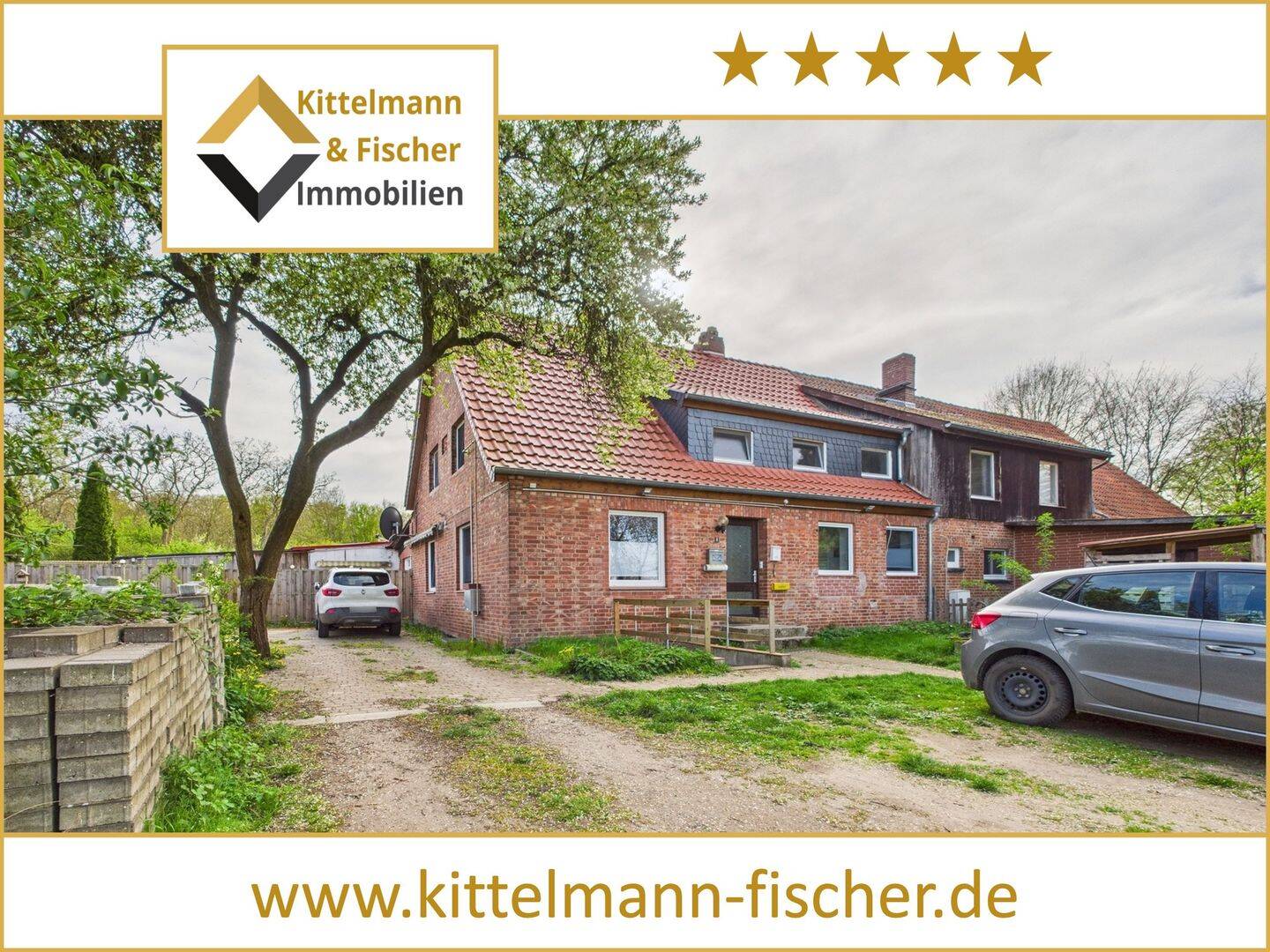 Waldhof - Doppelhaushälfte im Grünen bei Wolfsburg! Eigennutzung/Mietobjekt, Pferdehaltung möglich – Wolfsburg – Bild 1 von 8