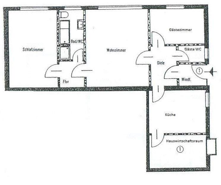 Helle 3-Zimmer-Eigentumswohnung mit Blick auf die Fulda in Kassel-Wolfsanger – Kassel – Vorschaubild 8