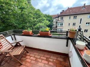 Blick zum Schoelerpark 2 Zi. + ca. 11 m² Raum in Dach als Sondernutzungsrecht