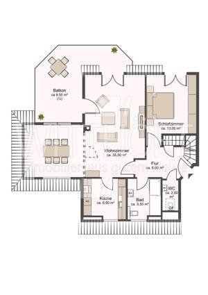 Zwischen AEZ und Alsterlauf - lichtdurchflutete 3-4 Zimmer Wohnung! – 22391 Hamburg – Vorschaubild 2