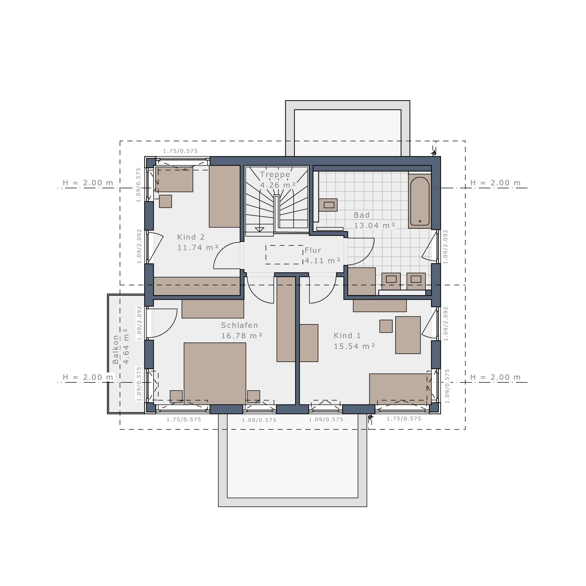 *** Elbtal-Hangenmeilingen / individ. planb. Neubau (mit FESTPREIS u. verbindl. Terminschiene) – Elbtal – Vorschaubild 3