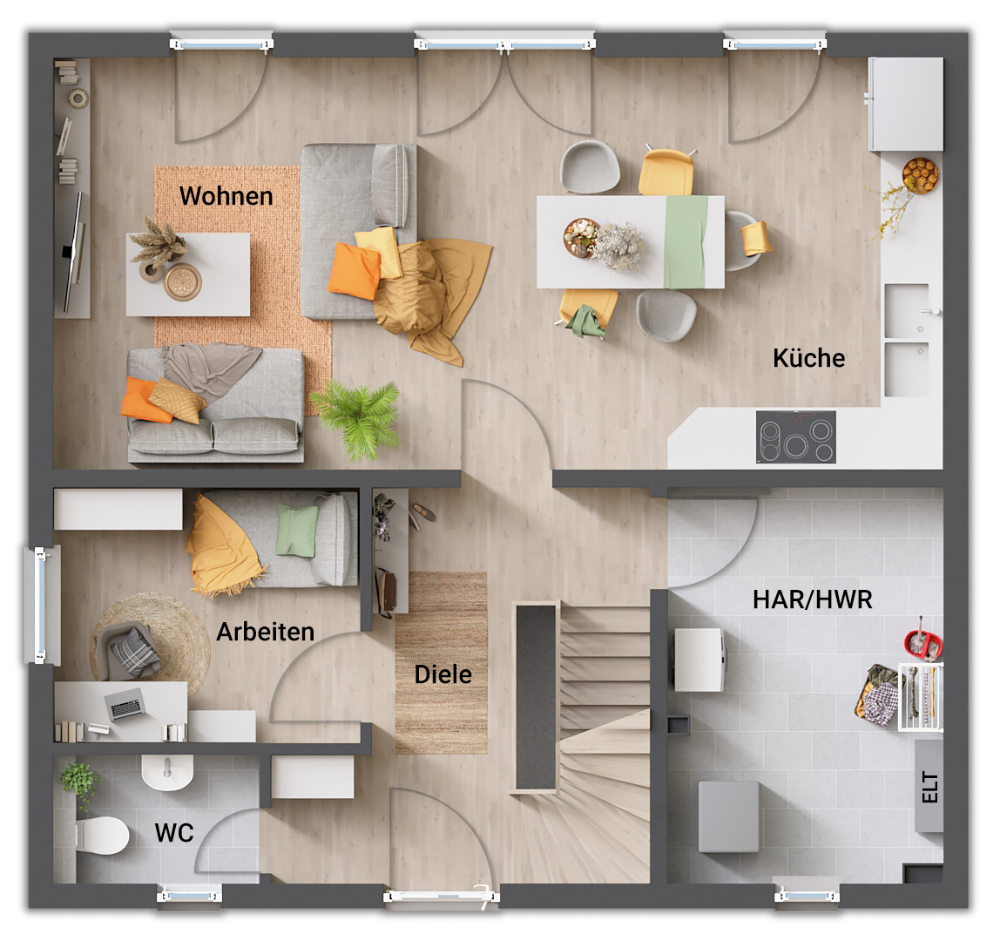 Hausbau in der ruhigen Lage von Barleben - inkl. Grundstück und Festpreisgarantie! – Barleben – Vorschaubild 9