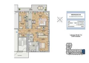 Exklusives Wohnen in der Dresdner Hafencity - 4 Zimmer mit traumhaftem Elbblick – 1097 Dresden – Vorschaubild 3