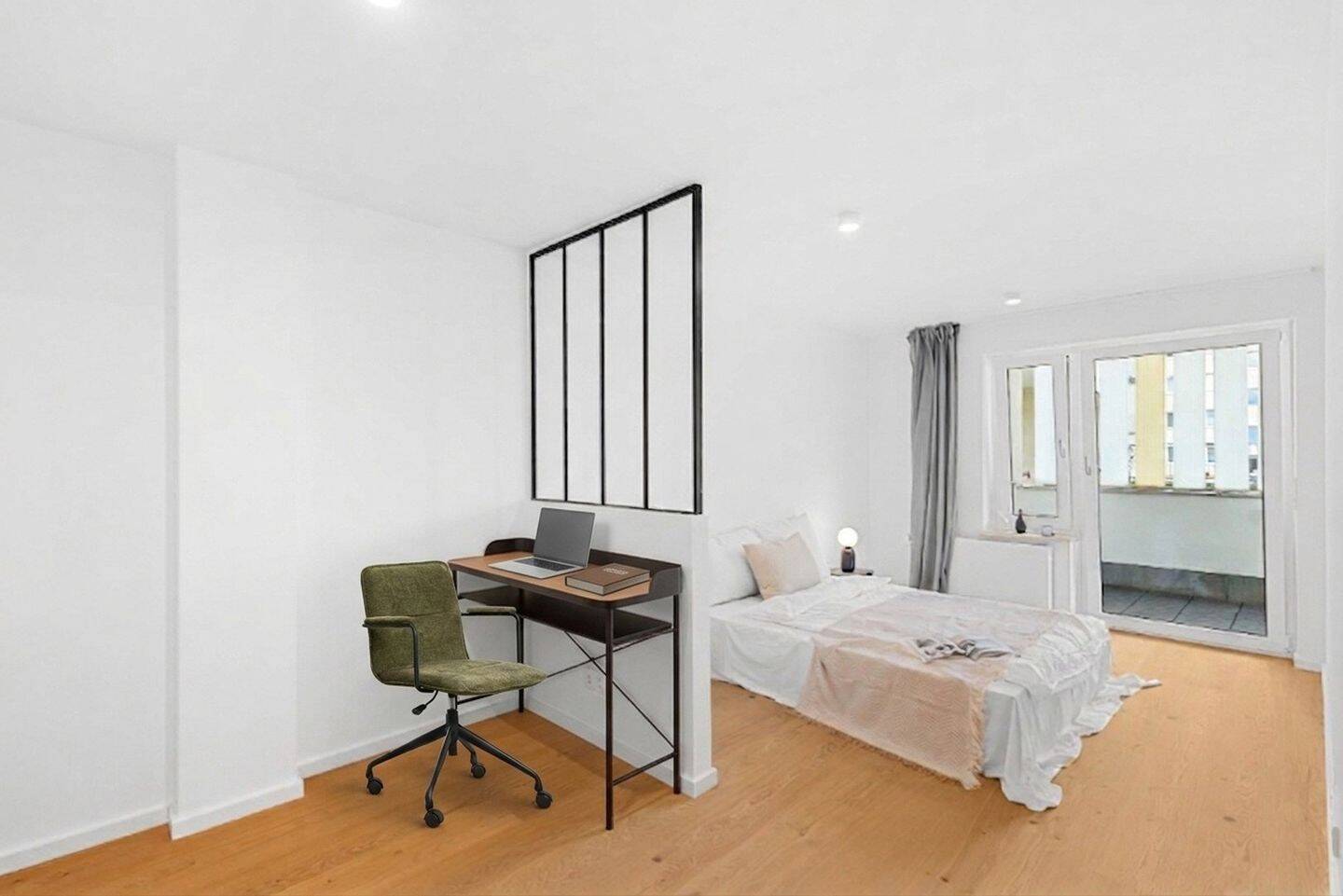 Provisionsfrei & Kernsaniert vom Architekten - 2 Zimmer, Loggia und EBK – München – Vorschaubild 9