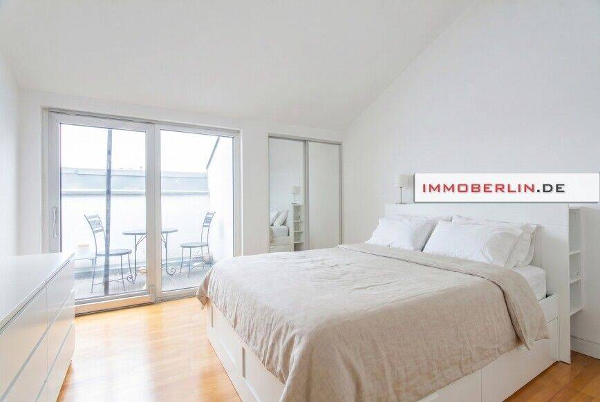 IMMOBERLIN.DE - Top-Ambiente in ruhiger Citylage! Imposante Atelier-/Galeriewohnung mit Terrassen – Berlin – Vorschaubild 4
