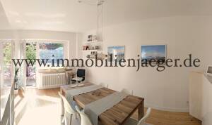 Zw. Stadtparkt und Mühlenkamp - Modernsierte Wohnung mit Balkon und Holzdielen in ruhiger Lage – 22301 Hamburg – Vorschaubild 5