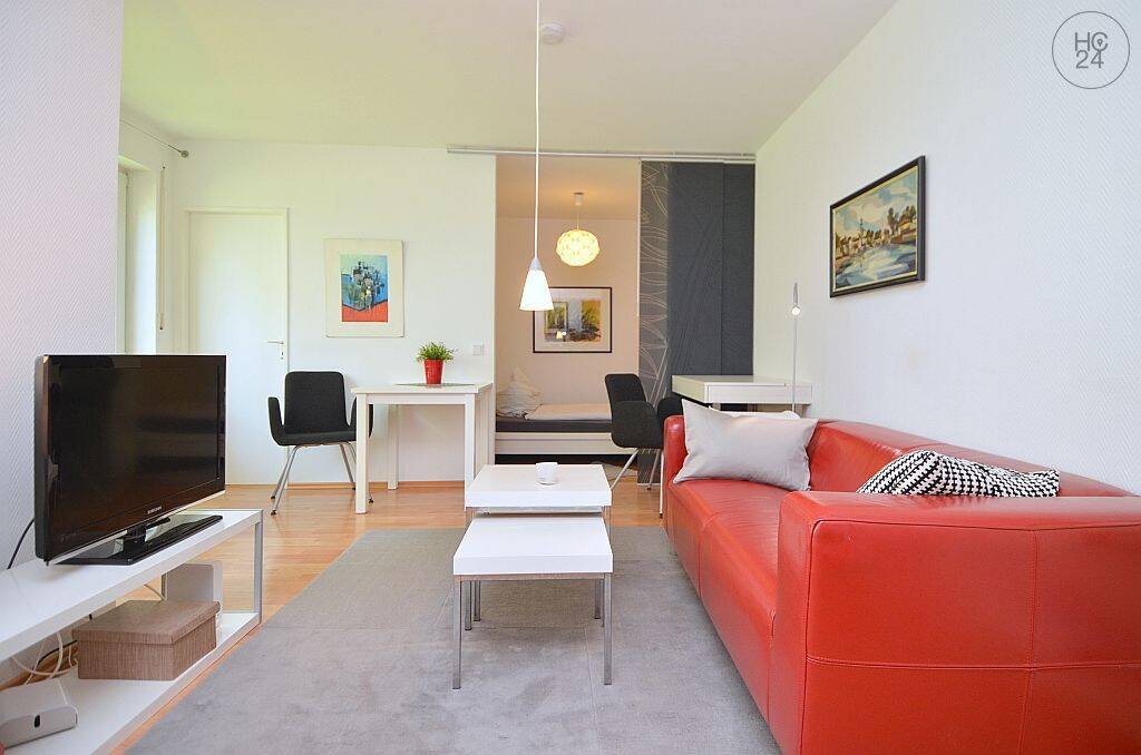Sehr schöne möblierte 1,5-Zimmer Wohnung mit Balkon im Wiesbadener Rheingauviertel – Wiesbaden – Vorschaubild 9