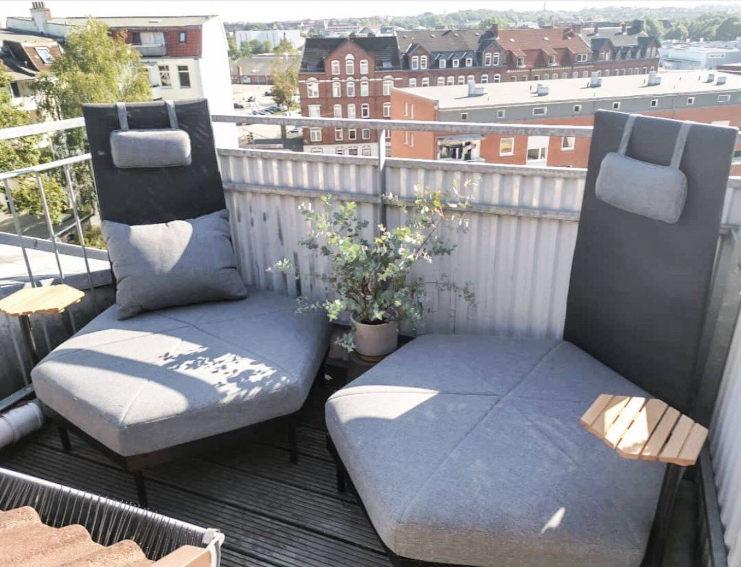 68qm Wohnung zur Untermiete (befristet! voll möbliert, mit Balkon) – Kiel – Vorschaubild 2