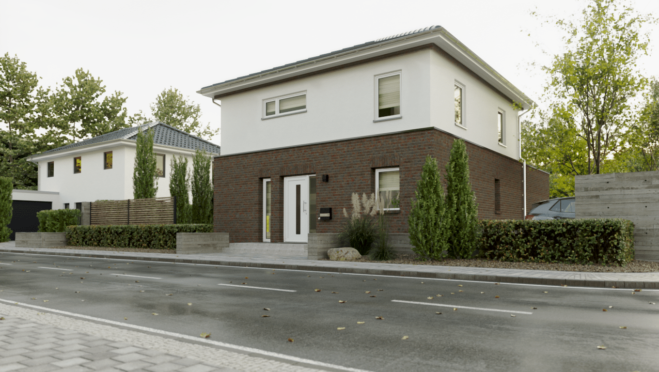 Moderne Optik und funktionaler Grundriss - die Stadtvilla mit Staffelgeschoss – Bad Salzuflen – Vorschaubild 5