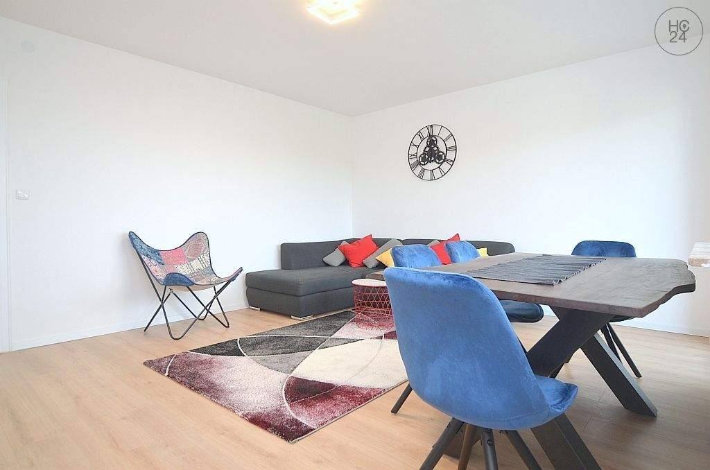 Modern möblierte 2-Zimmer-Wohnung mit 2 Balkonen und WLAN in Nürnberg/Mögeldorf