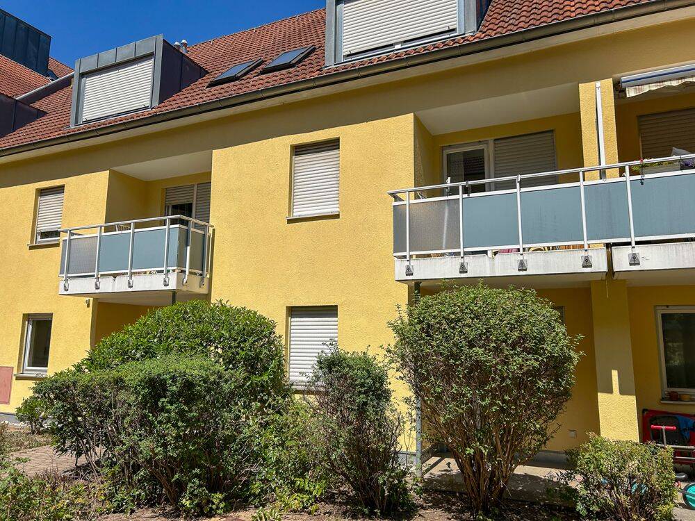 Kapitalanlage oder neues Zuhause, 1-Zimmer-Erdgeschosswohnung mit Südterrasse in Nürnberg-Maxfeld – Nürnberg – Vorschaubild 2